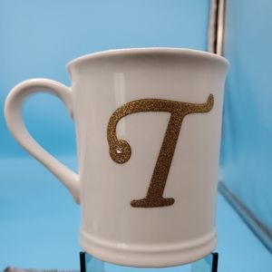 I. GODINGER & CO. Gold Capital Initial "T" Coffee